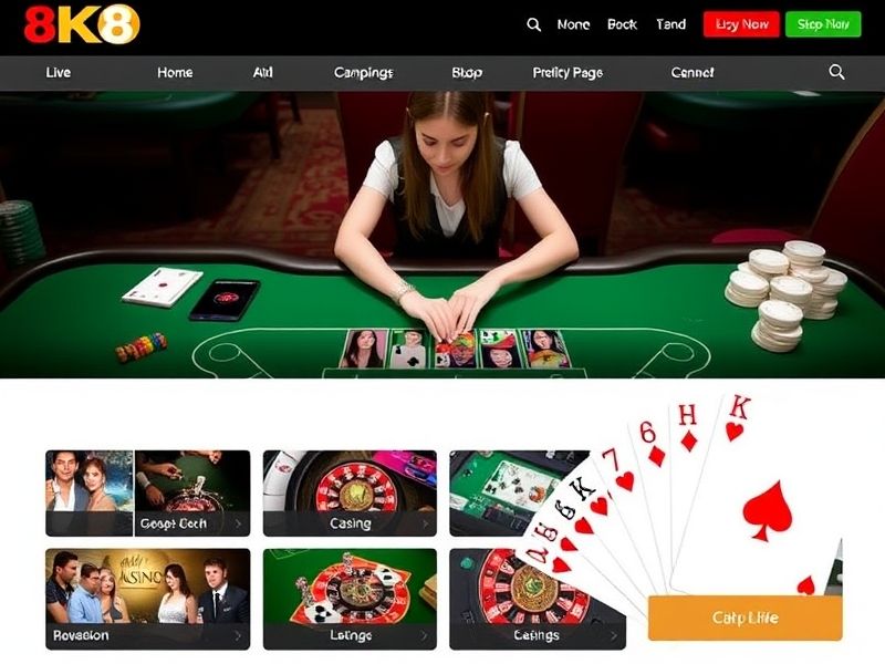 Discover 8k8 Casino Com – your premier destination for secure, high-quality online gambling experiences. Explore top-rated casino games, exclusive bonuses, and trusted gaming solutions.
